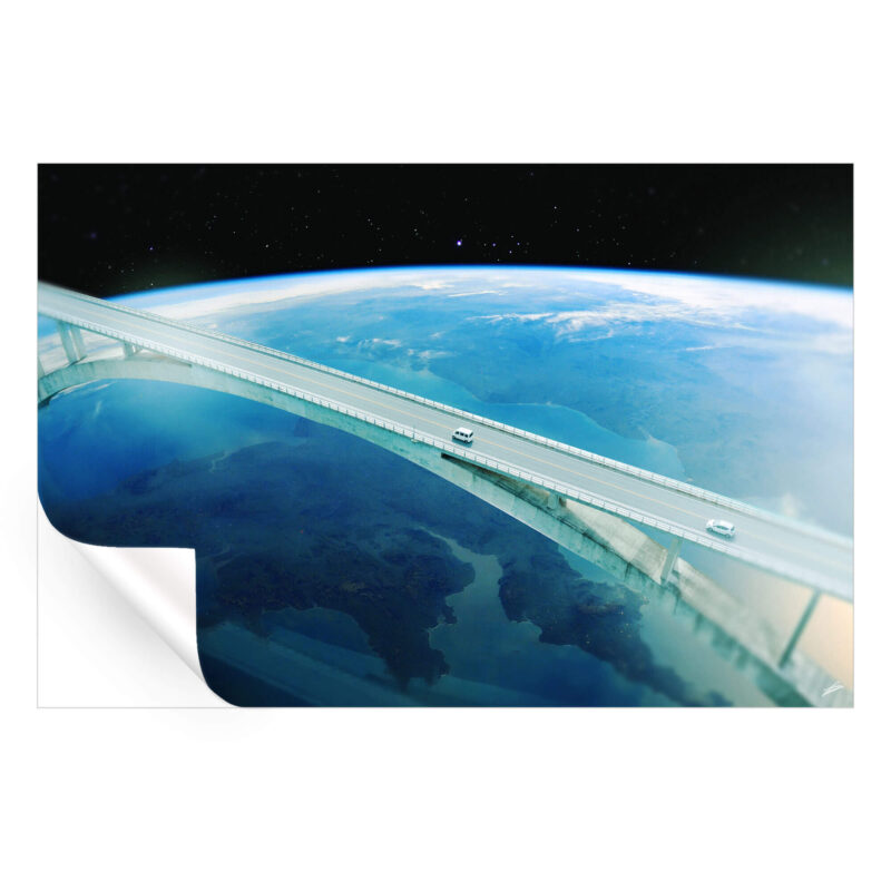 Cosmic Bridge Cool Wall Art by Fran Rodríguez