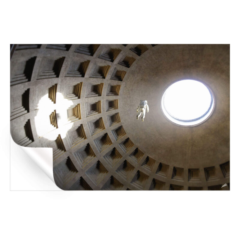 Pantheon Astronaut Cool Wall Art by Fran Rodríguez