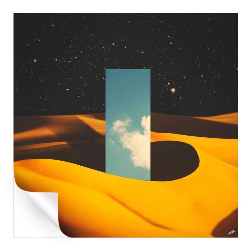 Monolith 2 Warm Wall Art by Fran Rodríguez