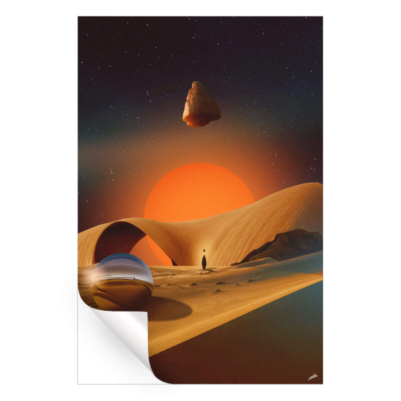 Air Orange Wall Art by Fran Rodríguez