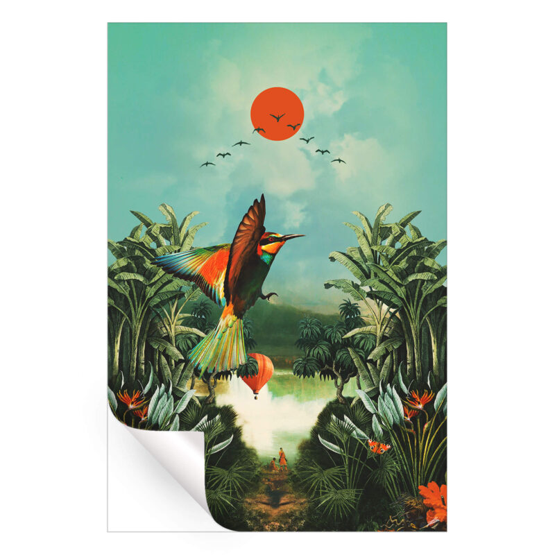 Wonderland Vibrant Wall Art by Fran Rodríguez