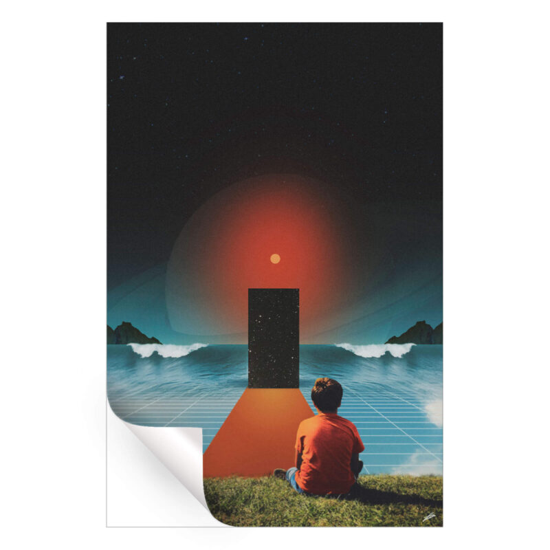 Vision Dark Wall Art by Fran Rodríguez