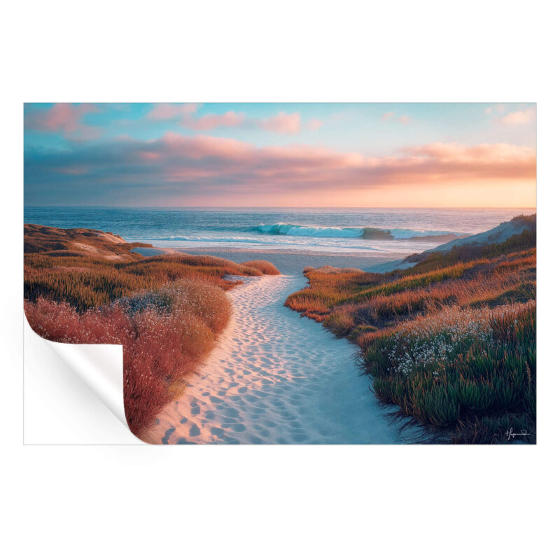 Serene Path Pastel Wall Art by Philippe HUGONNARD