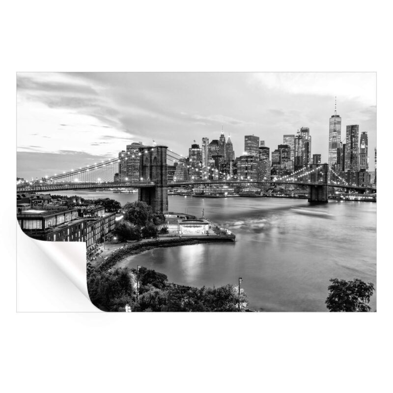 End of the Night Black and White Wall Art by Philippe HUGONNARD