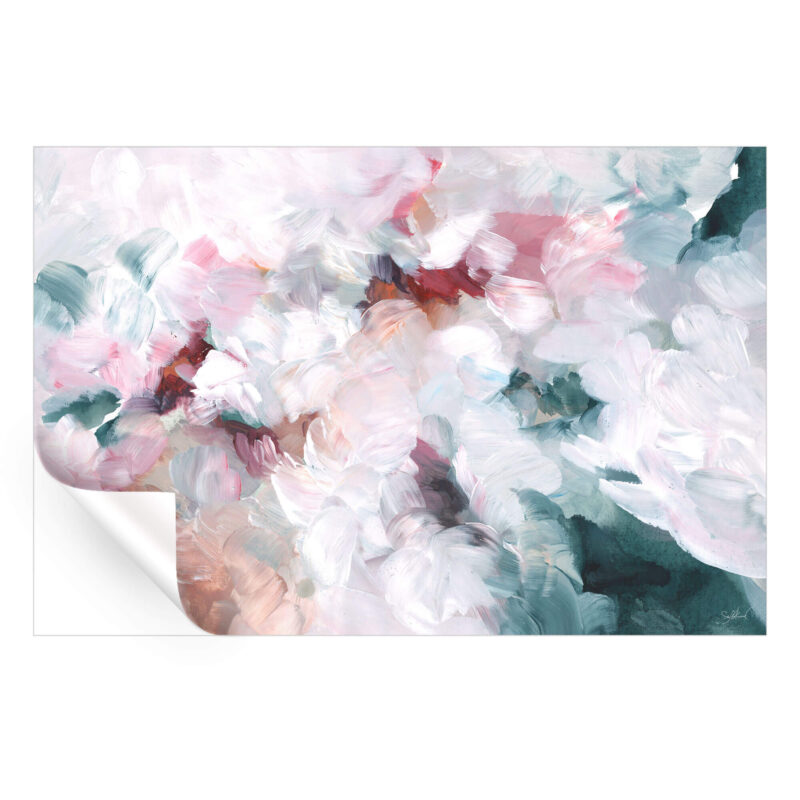 Brush Strokes Pink Wall Art by Shelby Kregel