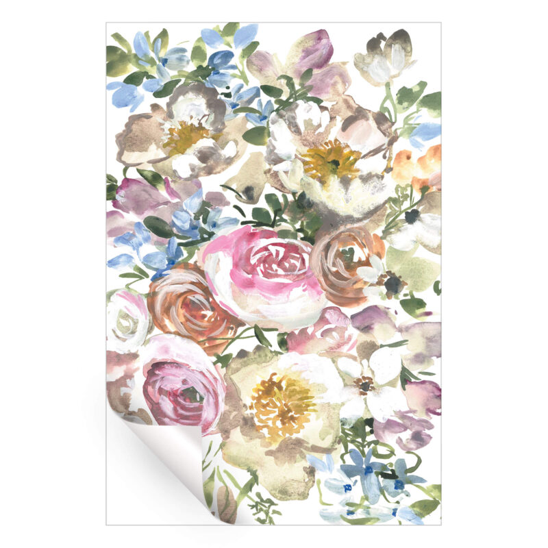 Spring Florals Colorful Wall Art by Shelby Kregel