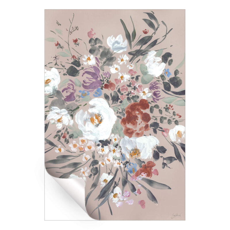 Posy Pink Wall Art by Shelby Kregel