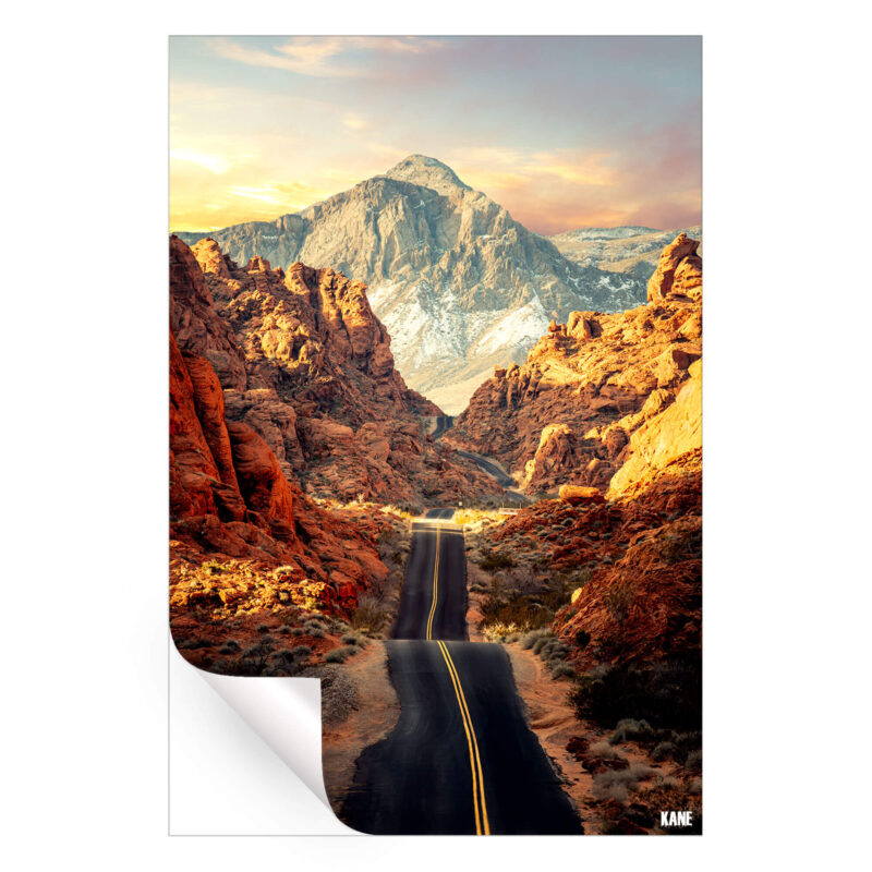 Valley of Fire Warm Wall Art by Kane C. Andrade