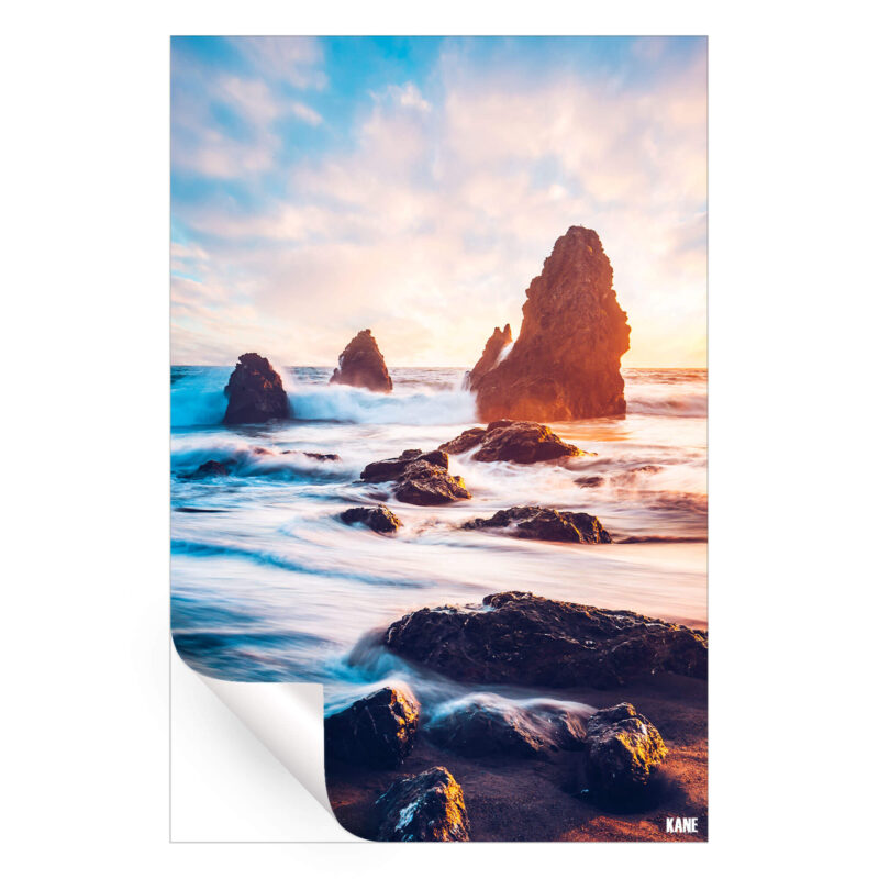 California Ocean Warm Wall Art by Kane C. Andrade