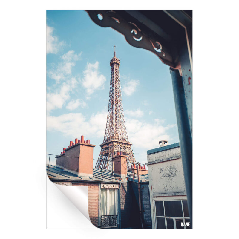 Eiffel Tower View Cool Wall Art by Kane C. Andrade