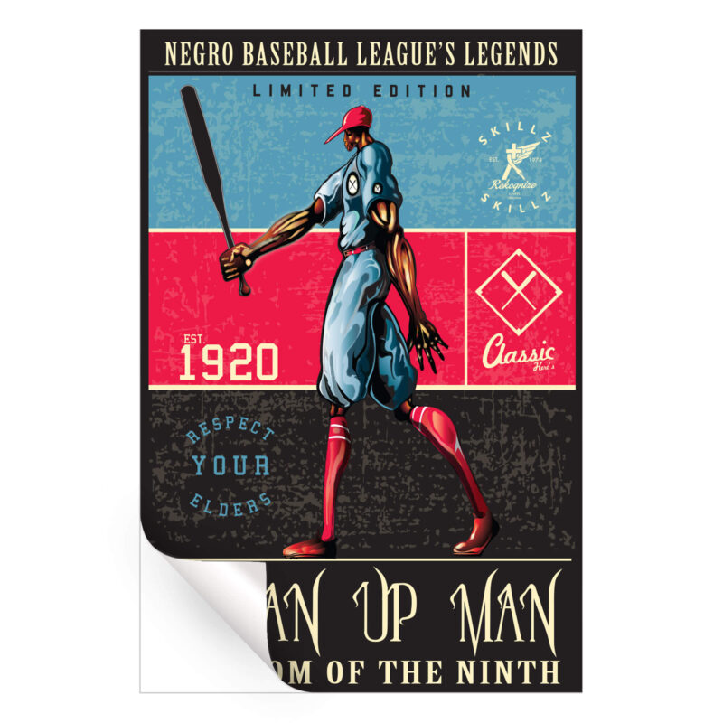 Cleanup Man Dark Wall Art by Kelley Jackson