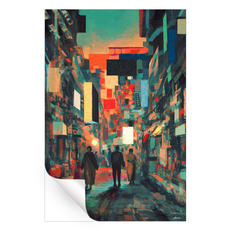 Post-Summer Regrets Vibrant Wall Art by Daniel Ignacio