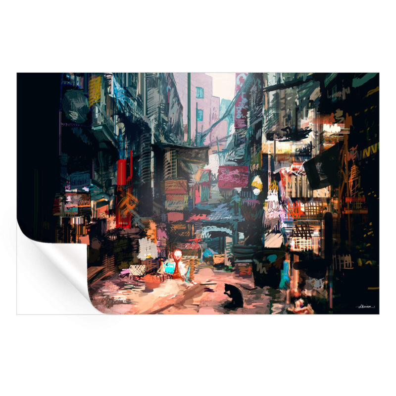 Walls to Tear Down Brown Wall Art by Daniel Ignacio