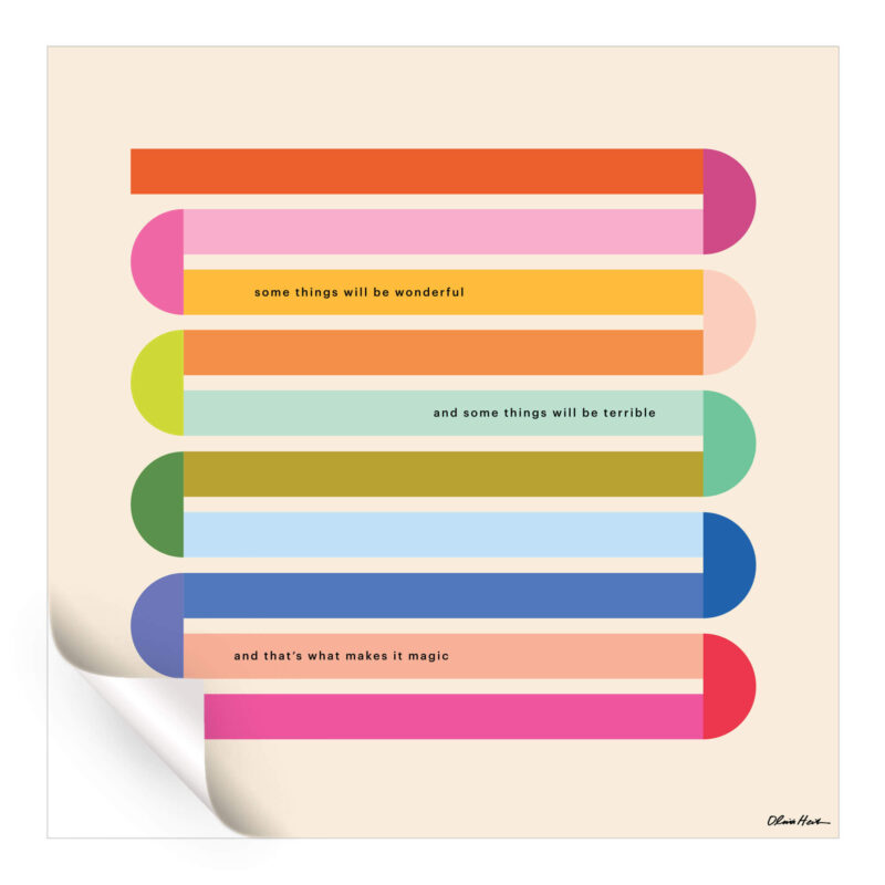 Wonderful Colorful Wall Art by Olivia Herrick