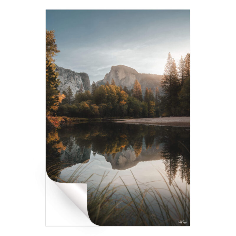 Half Dome Reflection Wall Art by Paige Tingey