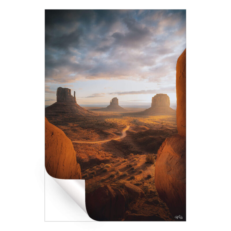 Rocky Monument Warm Wall Art by Paige Tingey