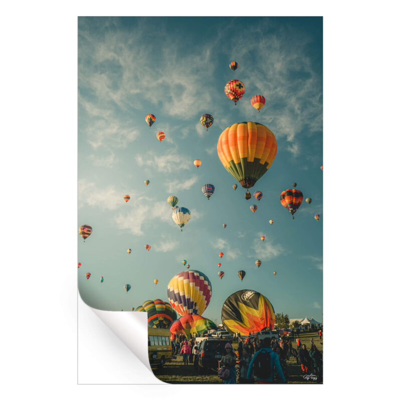 Time to Float Colorful Wall Art by Paige Tingey