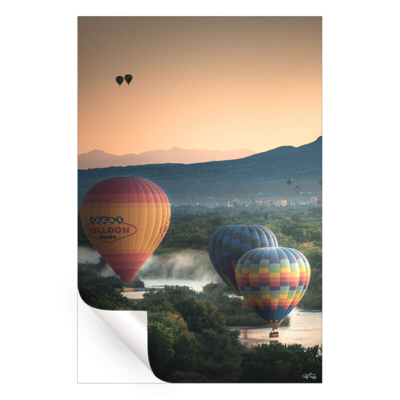 River Float Dark Wall Art by Paige Tingey