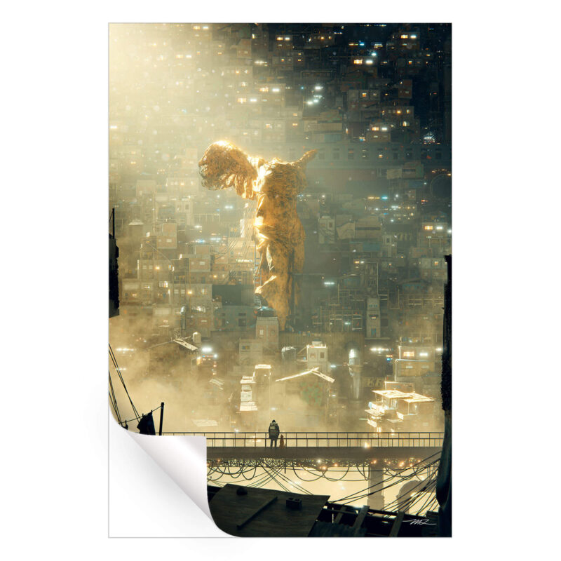 Citadel Neutral Wall Art by Marco Zagara