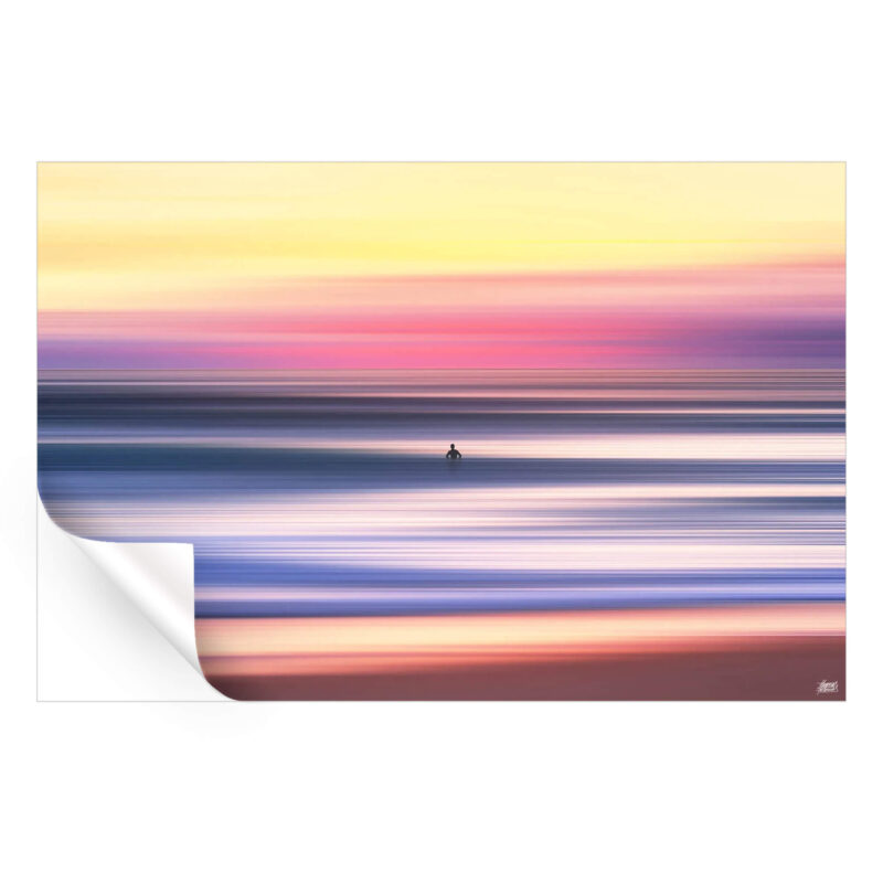 Candy Lines Warm Wall Art by Thomas Fotomas