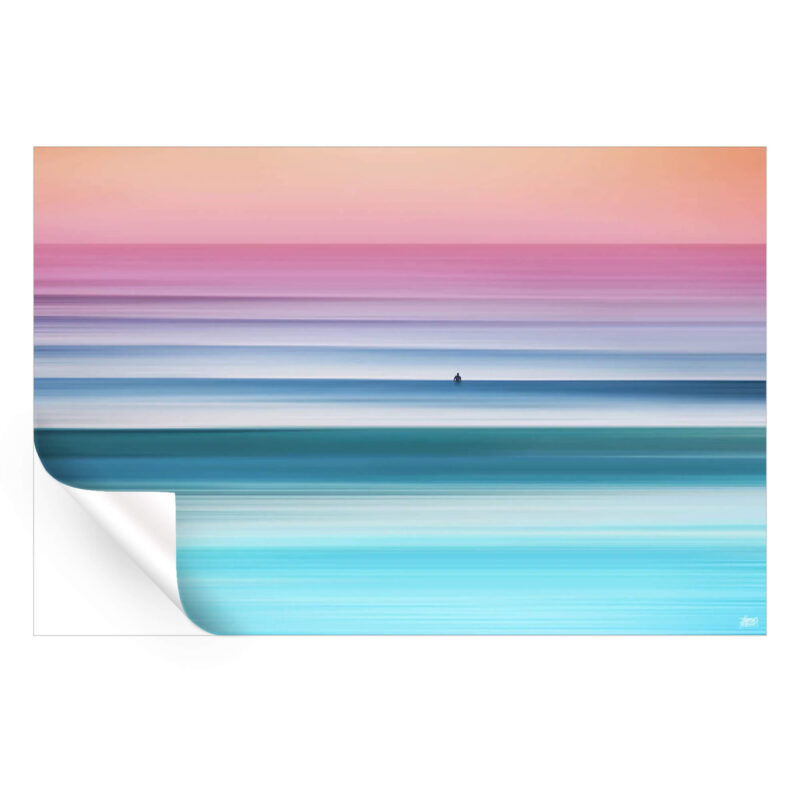 Swell Lines Warm Wall Art by Thomas Fotomas