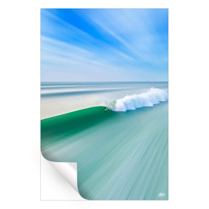 Salty Track Vibrant Wall Art by Thomas Fotomas