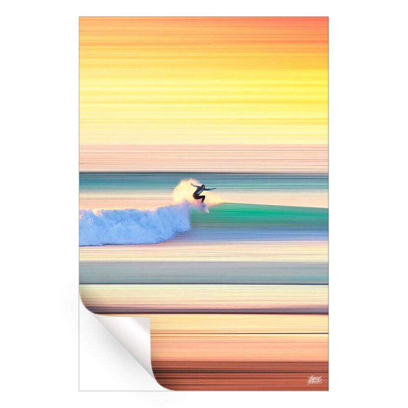 Sun Spray Warm Wall Art by Thomas Fotomas