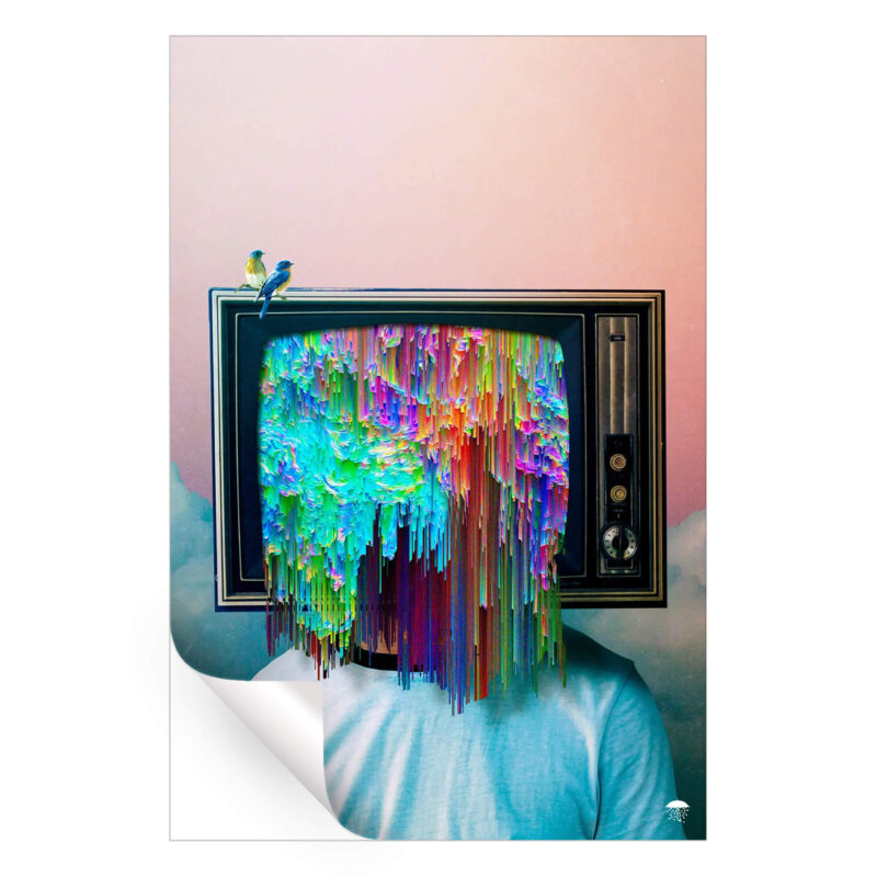 Glitch Wall Art by Seamless