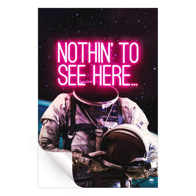 Nothing Colorful Wall Art by Seamless