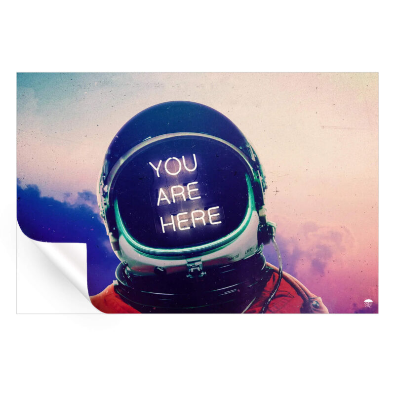 You Are Here Wall Art by Seamless