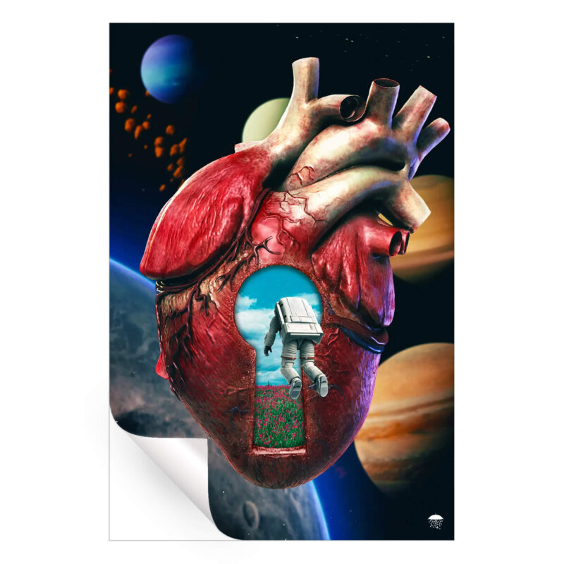 To a Peaceful Place Wall Art by Seamless