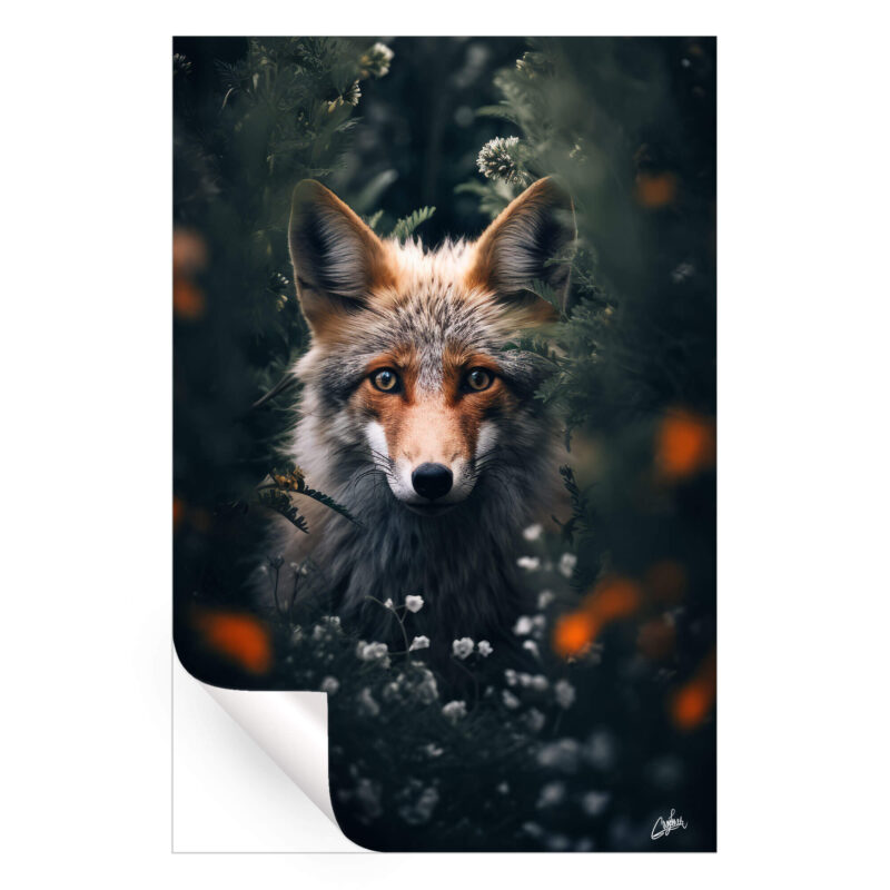 The Hunter Pink Wall Art by Zenja Gammer