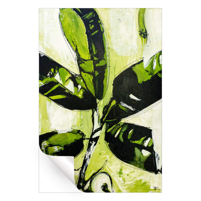 Tranquil Green Wall Art by P Muir Art