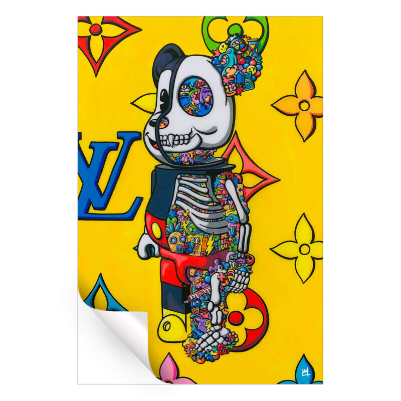 Mickey Vuitton Warm Wall Art by Wegs.Art