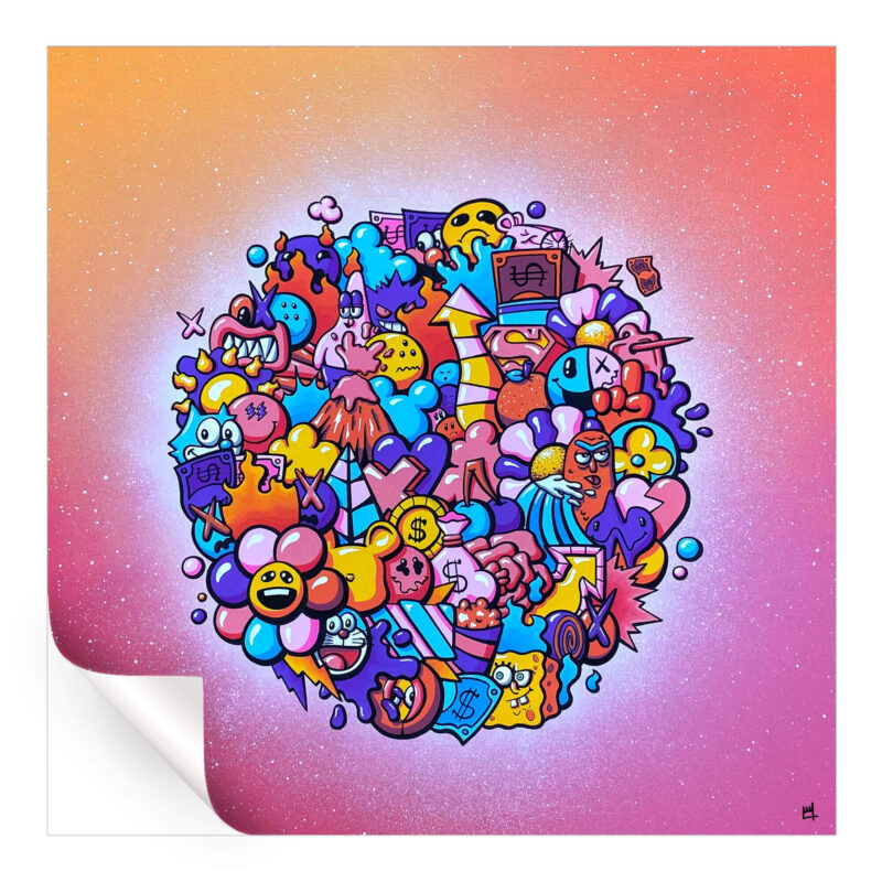 Sunset Warm Wall Art by Wegs.Art