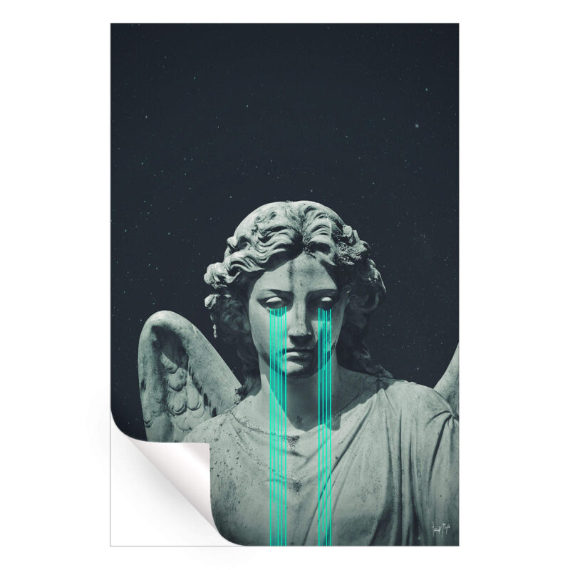 Gaze from Above Dark Wall Art by Frank Moth