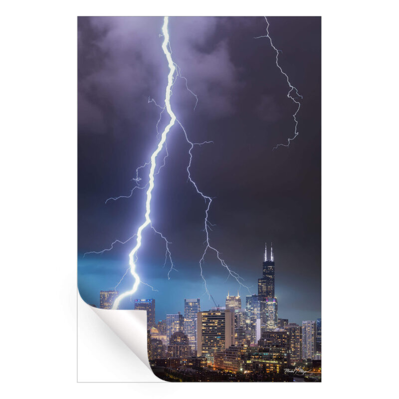 Thunderstruck Dark Wall Art by Michael Meyers