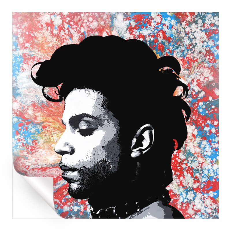Prince In Color Vibrant Wall Art by Lukas Avalon