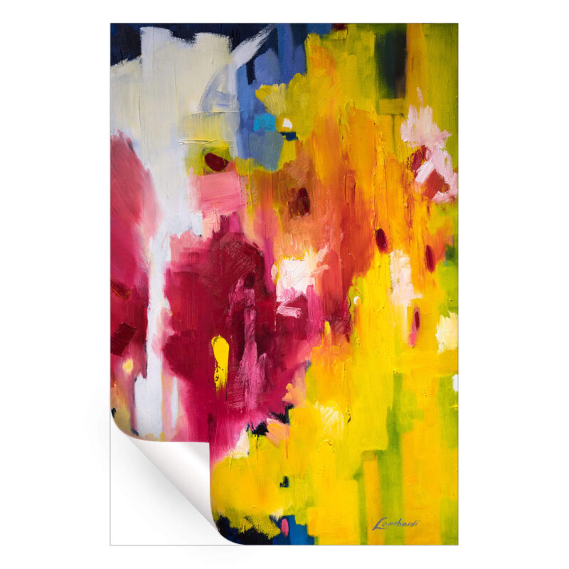 Up and Down Warm Wall Art by Bob Lombardi