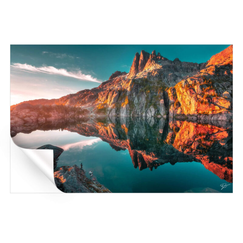 A Land Lost in Time Warm Wall Art by Zach Doehler