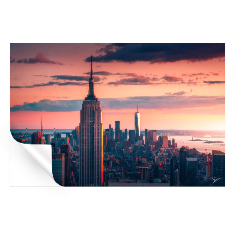 Above It All Warm Wall Art by Zach Doehler