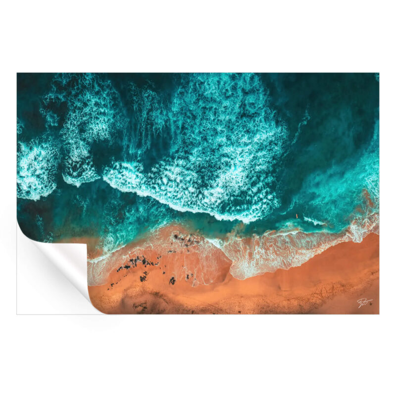 Aerial Abstracts IX Wall Art by Zach Doehler