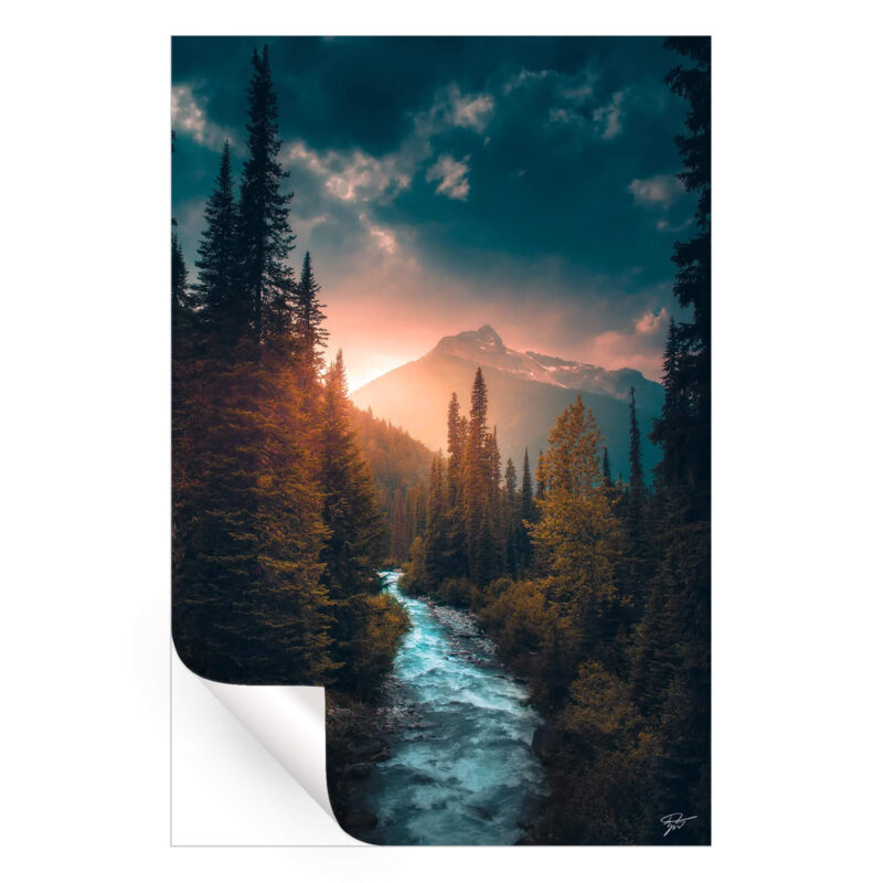 Where the River Flows Cool Wall Art by Zach Doehler