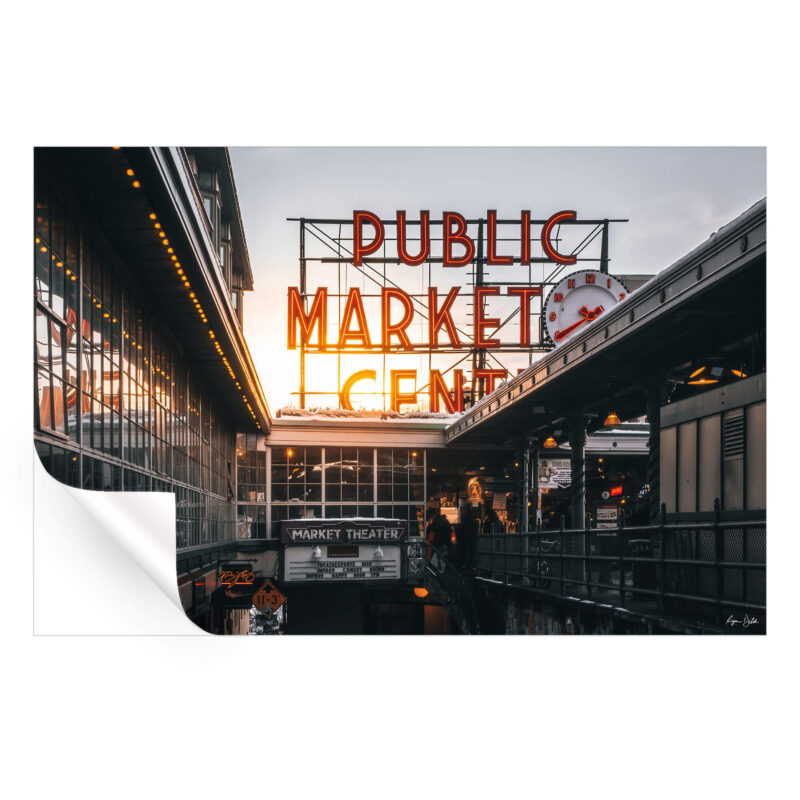 Market Views Warm Wall Art by Ryan Ditch