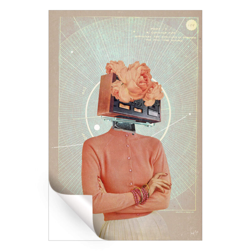 Not a Chance I'll Forget You Warm Wall Art by Frank Moth