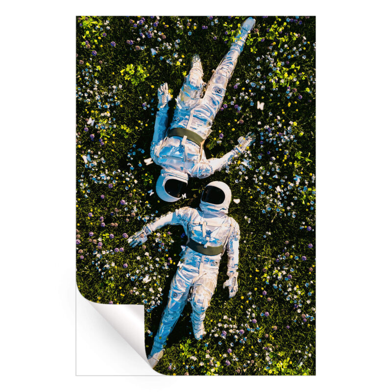 Relaxing Sunday Green Wall Art by CaptvArt