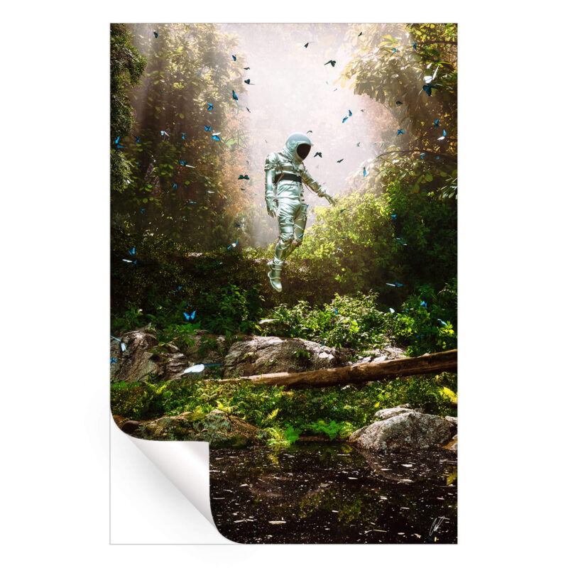 Enchant Green Wall Art by CaptvArt