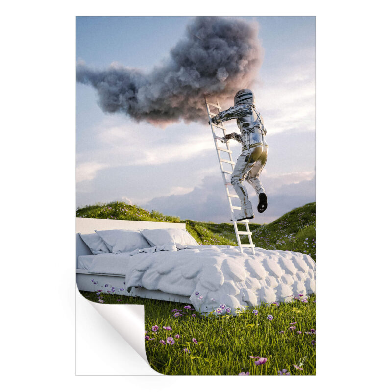 Astro Dreams Cool Wall Art by CaptvArt