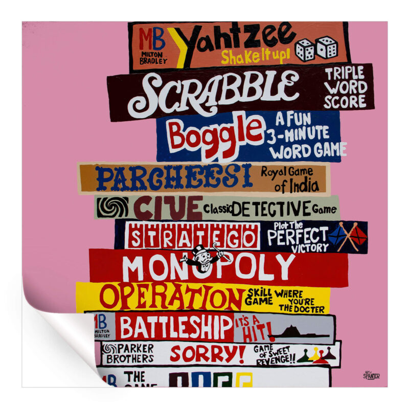 Tannenbaums Closet Vibrant Wall Art by Art of Spanjer