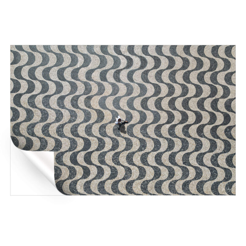 Walking Waves Neutral Wall Art by Marcus Cederberg